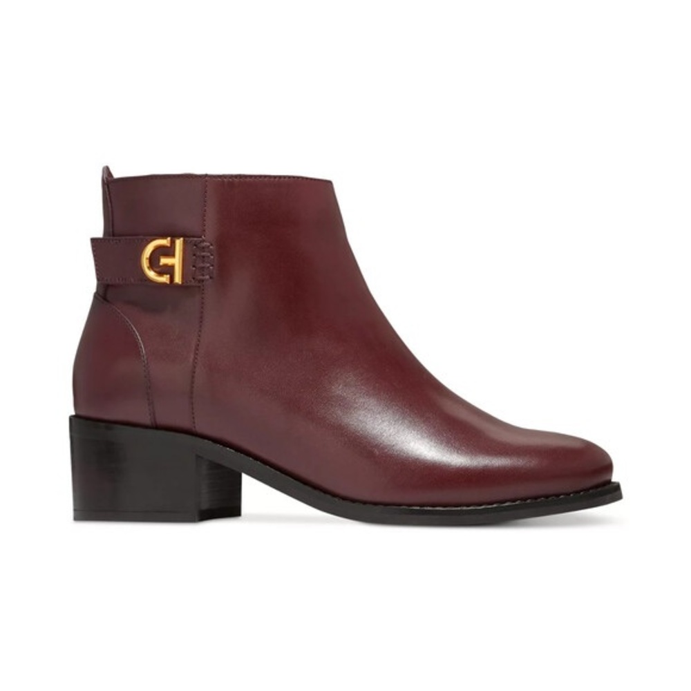Cole Haan womens Holis Buckle Ankle Booties